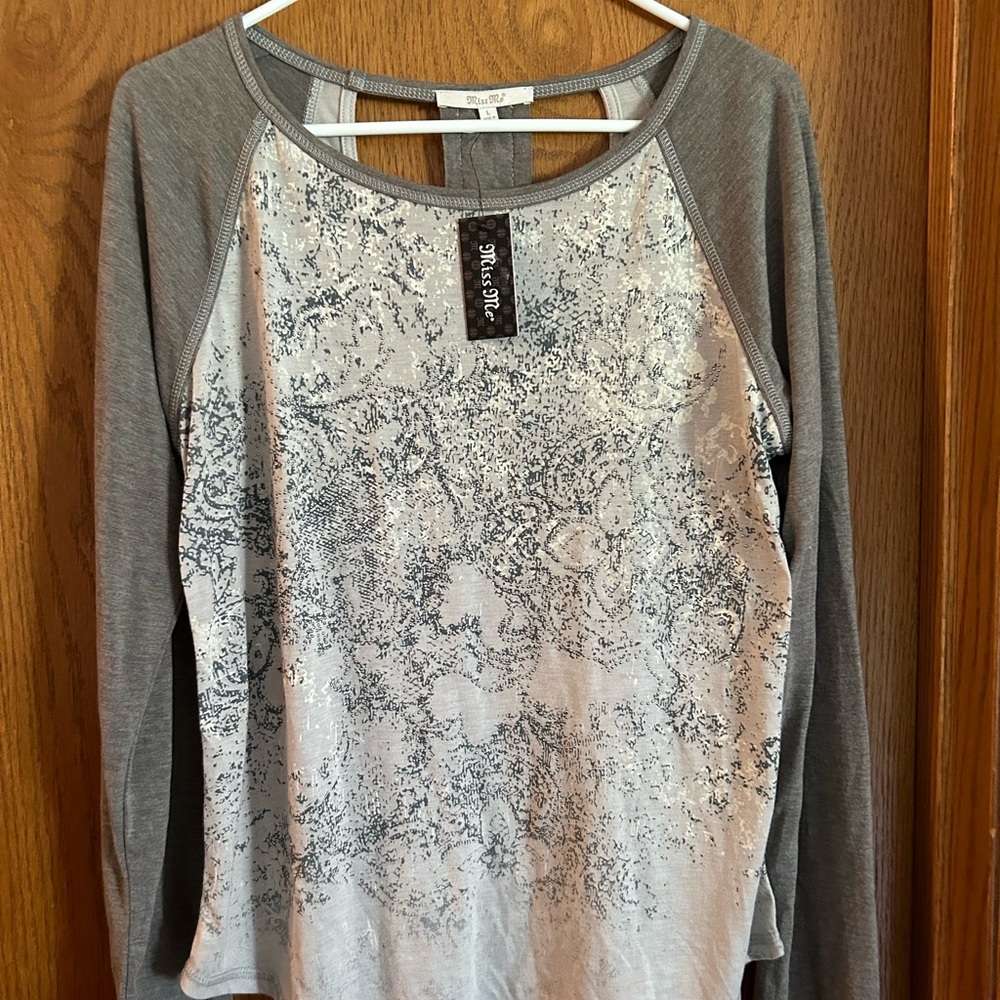 Miss Me long-sleeved tee